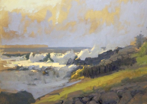 500x354 How To Paint Landscapesseascapes Oil Painting Landscape Tutorial - Free Landscape Painting