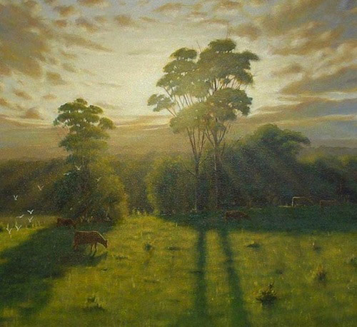 500x458 Free Painting Tutorials. How To Paint Water, Landscapes, Clouds Amp More - Free Landscape Painting