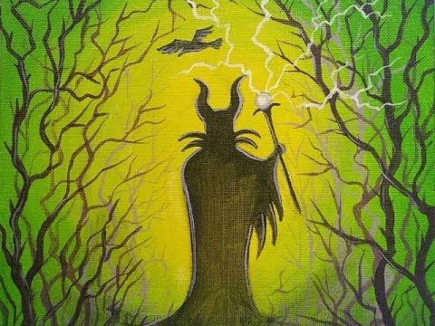 480x360 Maleficent Disney Villains Art Crawl Collaboration Youtube - Free Online Painting For Kids
