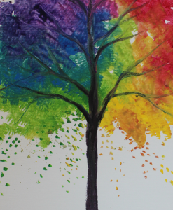 247x300 Free Online Painting Party. Rainbow Tree Painting Party Painting - Free Online Painting For Kids