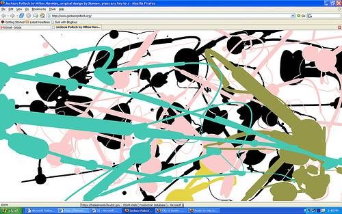 500x313 Jackson Pollock - Free Online Painting Games