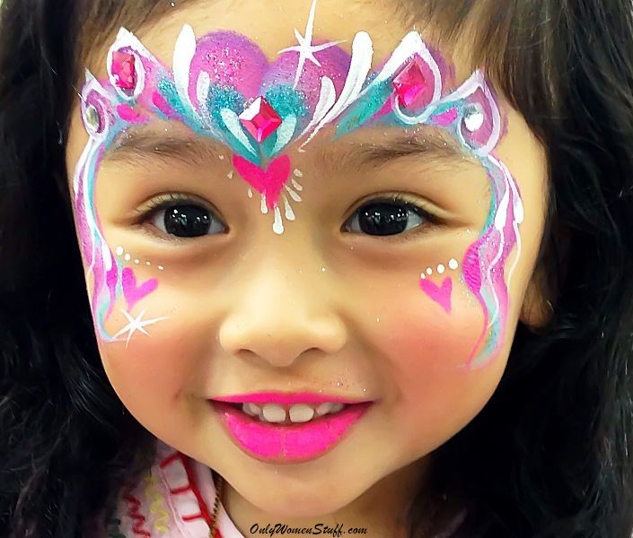 705x600 Girl Face Painting Wpdevil - Free Painting For Girls