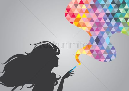 450x318 Free Girls Painting Stock Vectors Stockunlimited - Free Painting For Girls