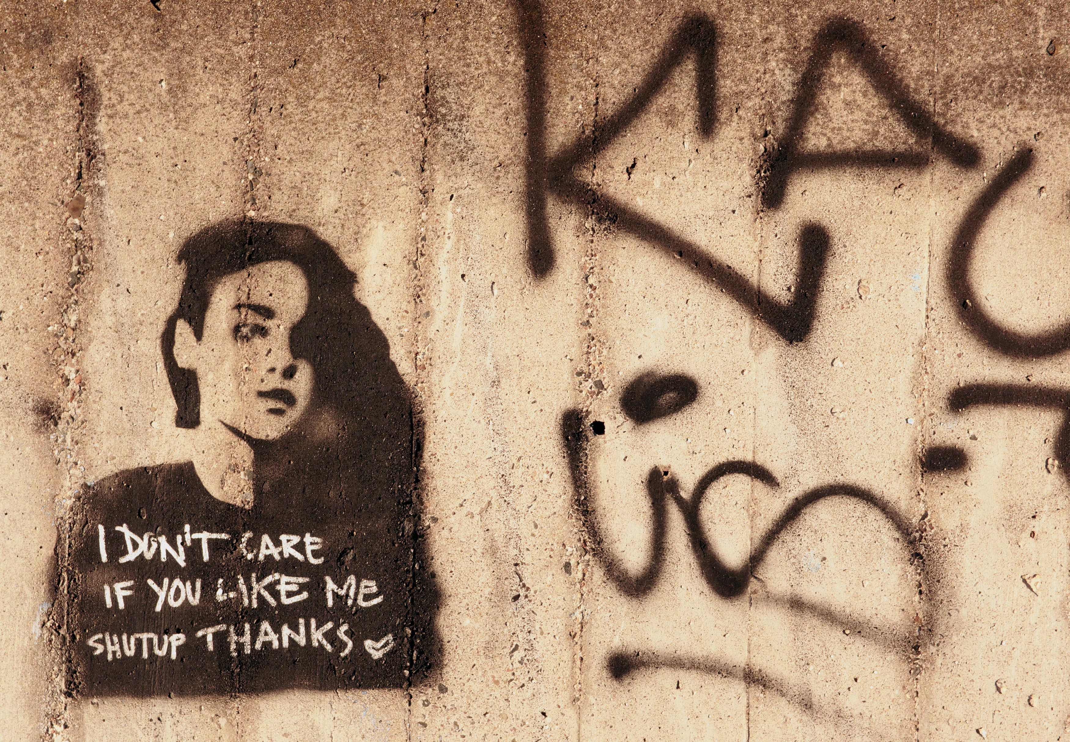 3500x2427 Free Image Street Art Girl Libreshot Public Domain Photos - Free Painting For Girls