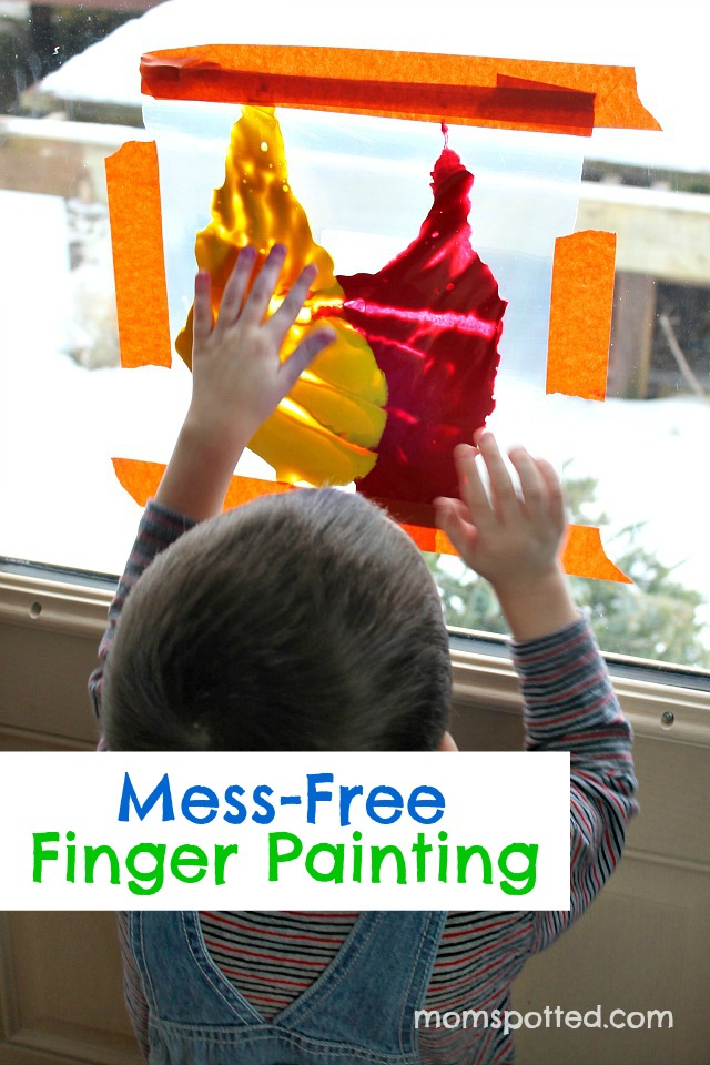 640x960 Mess Free Finger Painting For Toddlers - Free Painting For Toddlers