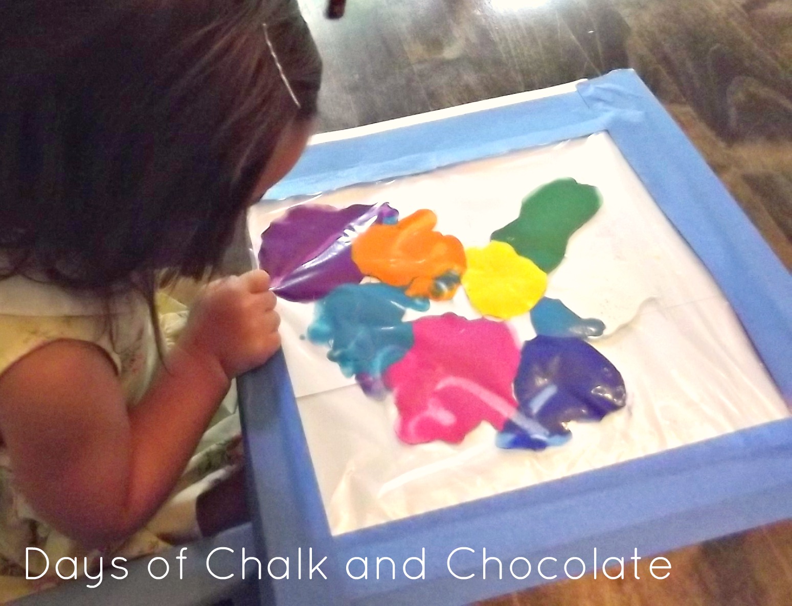 1549x1186 Project Failure, No Mess Toddler Activities Days Of Chalk - Free Painting For Toddlers
