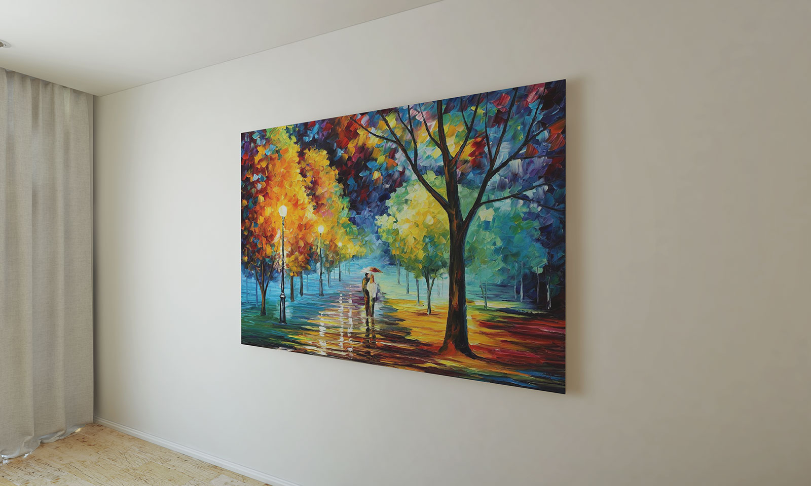 1600x960 Free Wall Painting Frame Mockup Psd - Free Pictures To Painting