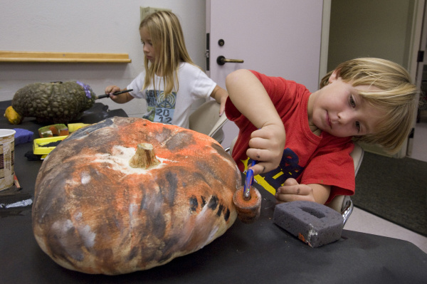600x399 Pictures Pumpkin Painting Party In Tustin Orange County Register - Free Pumpkin Painting