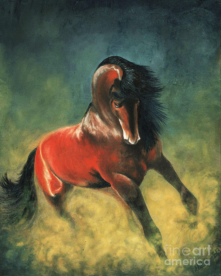 720x900 Free Spirit Painting By Katya Wentz - Free Spirit Painting