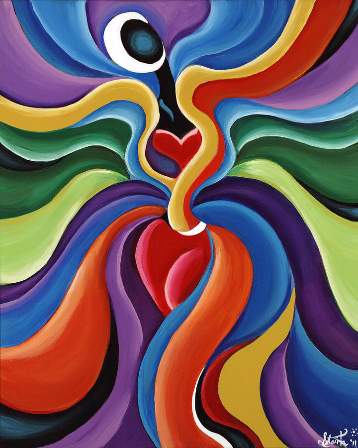 720x900 Free Spirit Painting By Sharika Mahdi - Free Spirit Painting