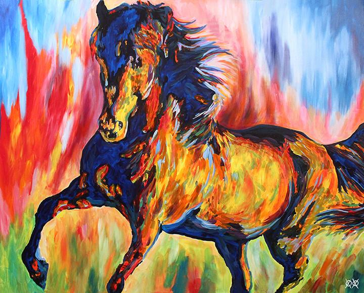 Free Spirit Painting at PaintingValley.com | Explore collection of Free ...