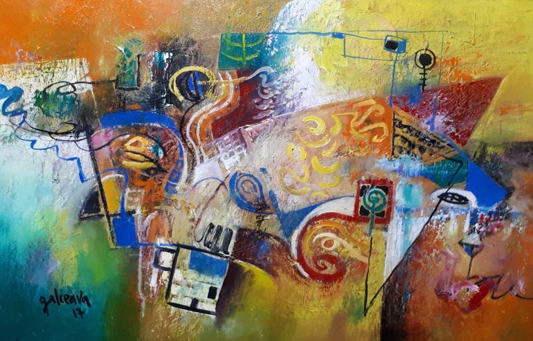 770x493 Saatchi Art Free Spirit Painting By Constantin Galceava - Free Spirit Painting