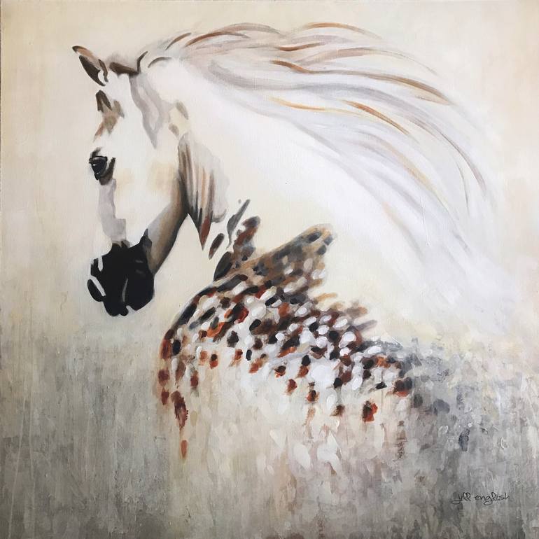 770x770 Saatchi Art Free Spirit Painting By Jill English - Free Spirit Painting