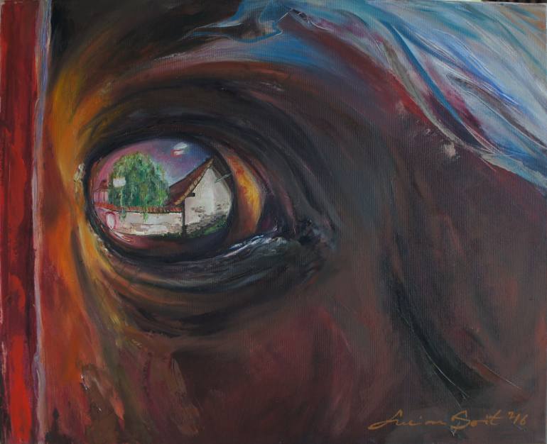 770x626 Saatchi Art Free Spirit Painting By Lucian Soit - Free Spirit Painting