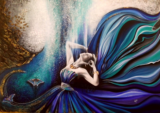 640x451 Michelle Tabone Artwork Freedom Original Painting Acrylic - Freedom Painting