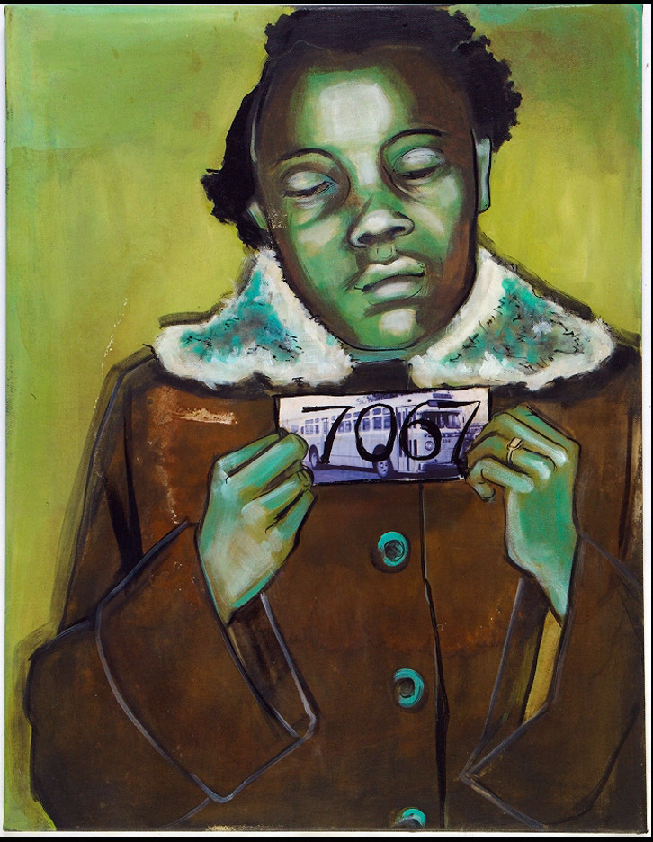 726x936 Freedom Riders Ampltbr Gtampnbspampnbsp Bus Boycotters I Charlotta - Freedom Riders Painting