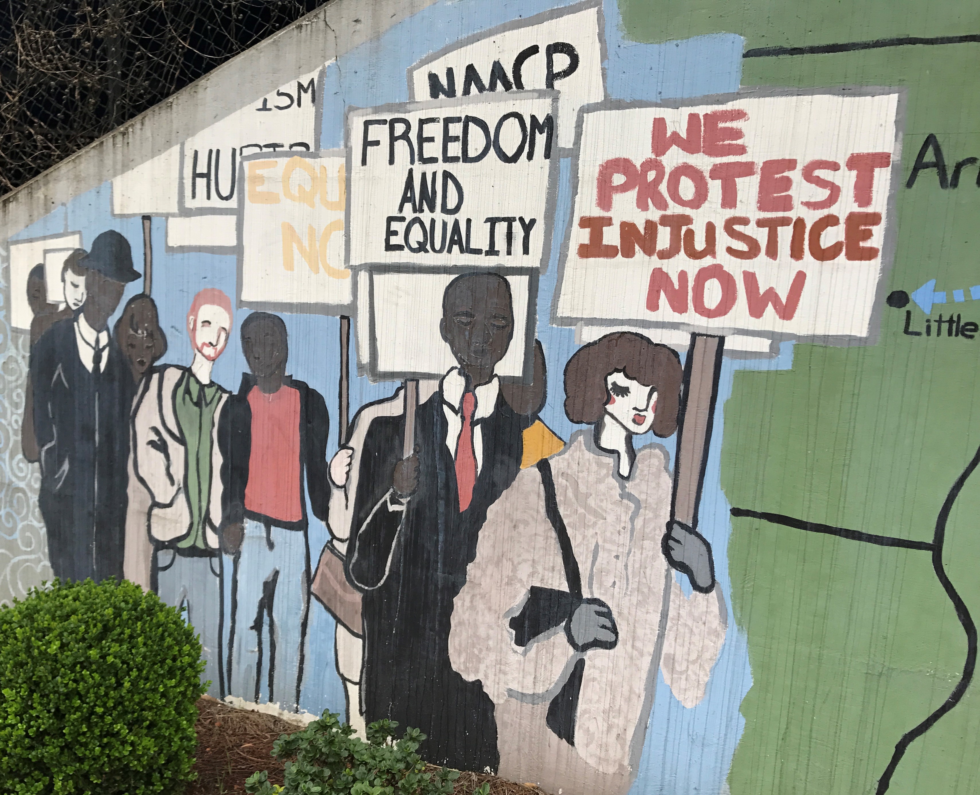 3421x2775 Freedom Riders On Jefferson Nashville Public Art - Freedom Riders Painting