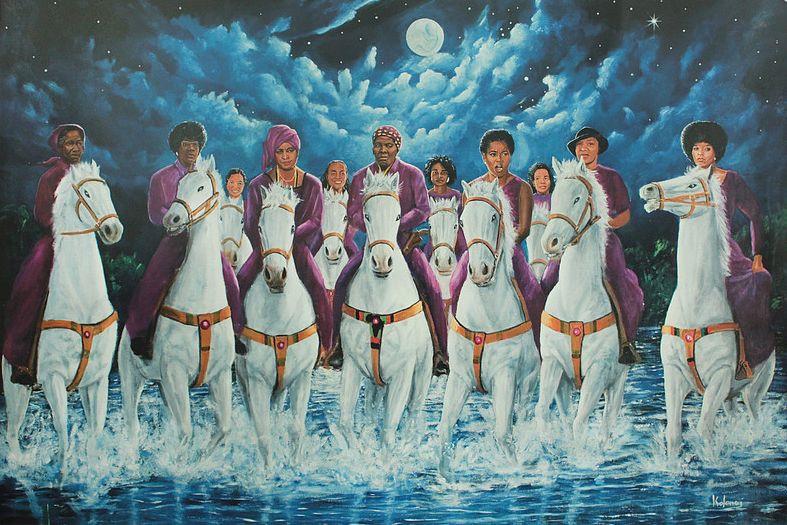 787x525 Sisters Of Freedom By Kolongi Brathwaite The Black Art Depot - Freedom Riders Painting