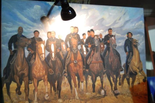 660x439 Black Historical Figures Ride On Horses To Glory Awesomely Luvvie - Freedom Riders Painting
