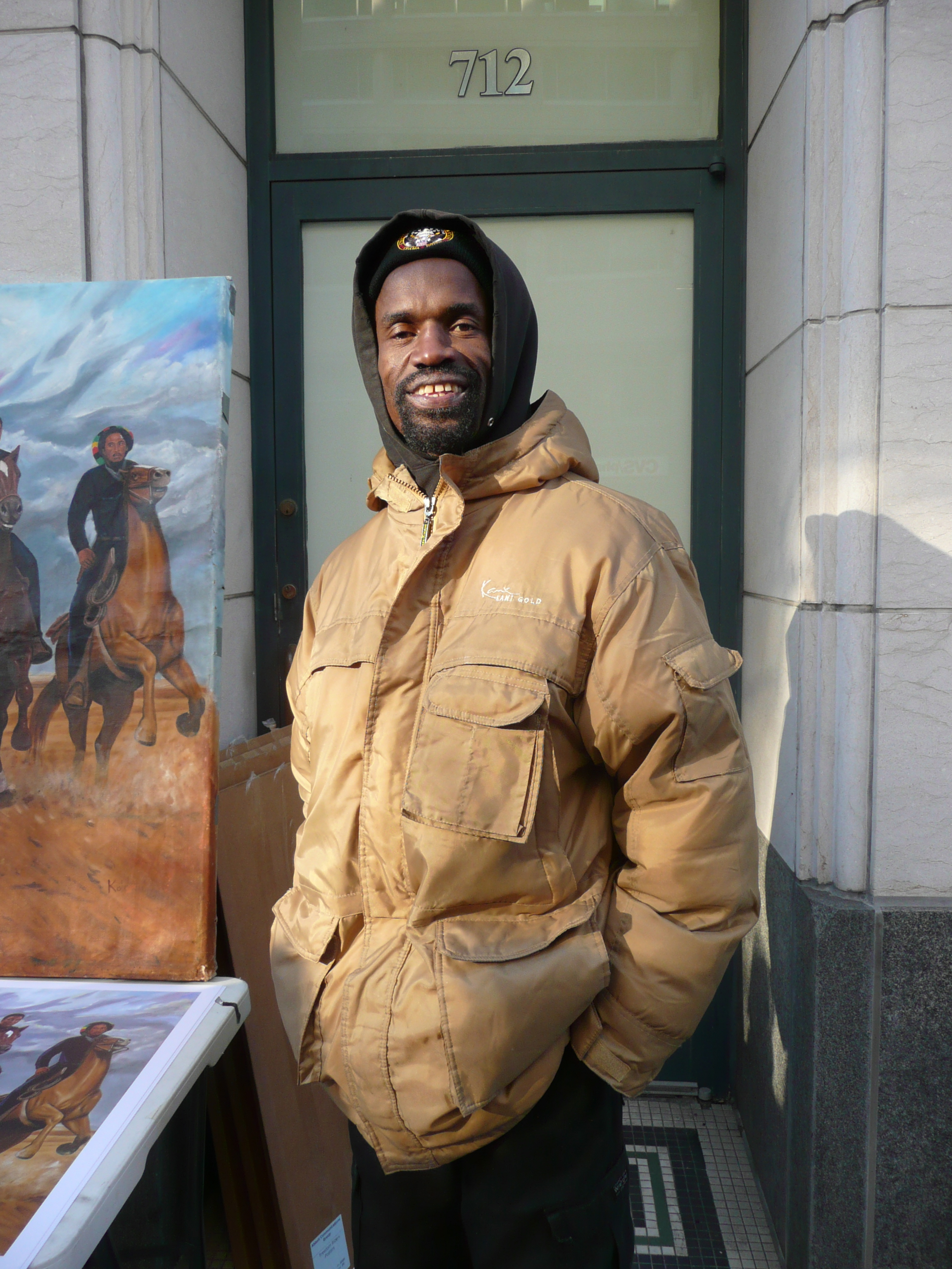 2304x3072 Fileartist Kolongi Brathwaite And His Painting Freedom Riders - Freedom Riders Painting