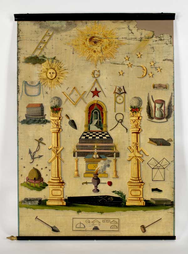 600x809 Every Variety Of Painting For Lodges Scottish Rite Masonic - Freemason Painting
