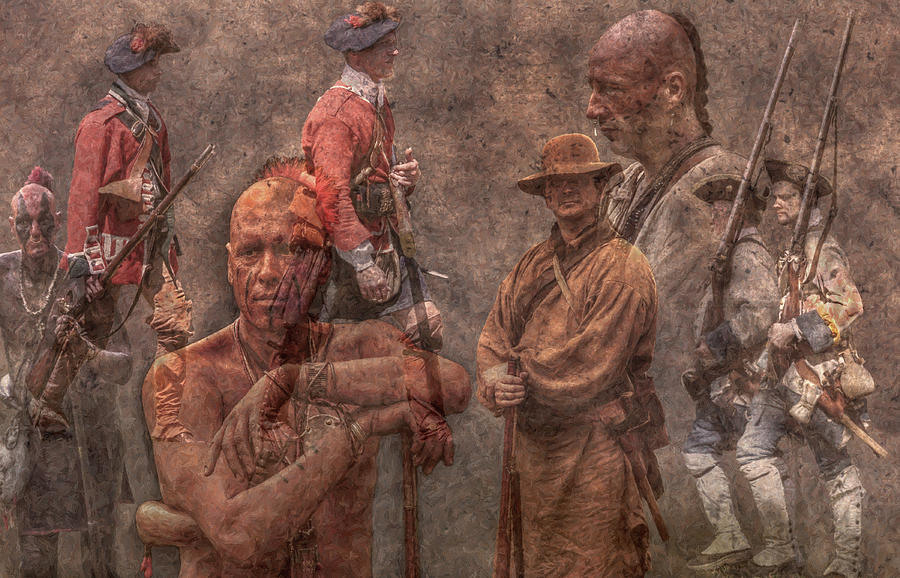 900x578 French And Indian War 1754 - French And Indian War Painting