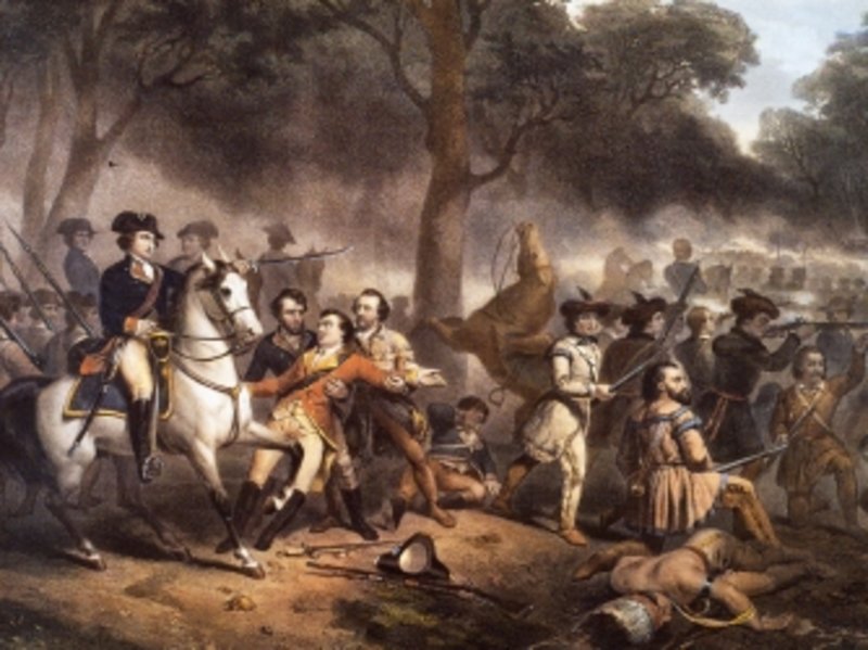 800x599 French And Indian War - French And Indian War Painting