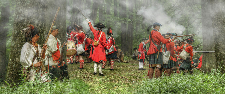 900x378 Irregular Wars Wargaming - French And Indian War Painting