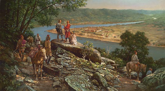 540x299 Terry James Art Amp Frame, 1 Academy Road, Oxford, Ct 06478 Don - French And Indian War Painting