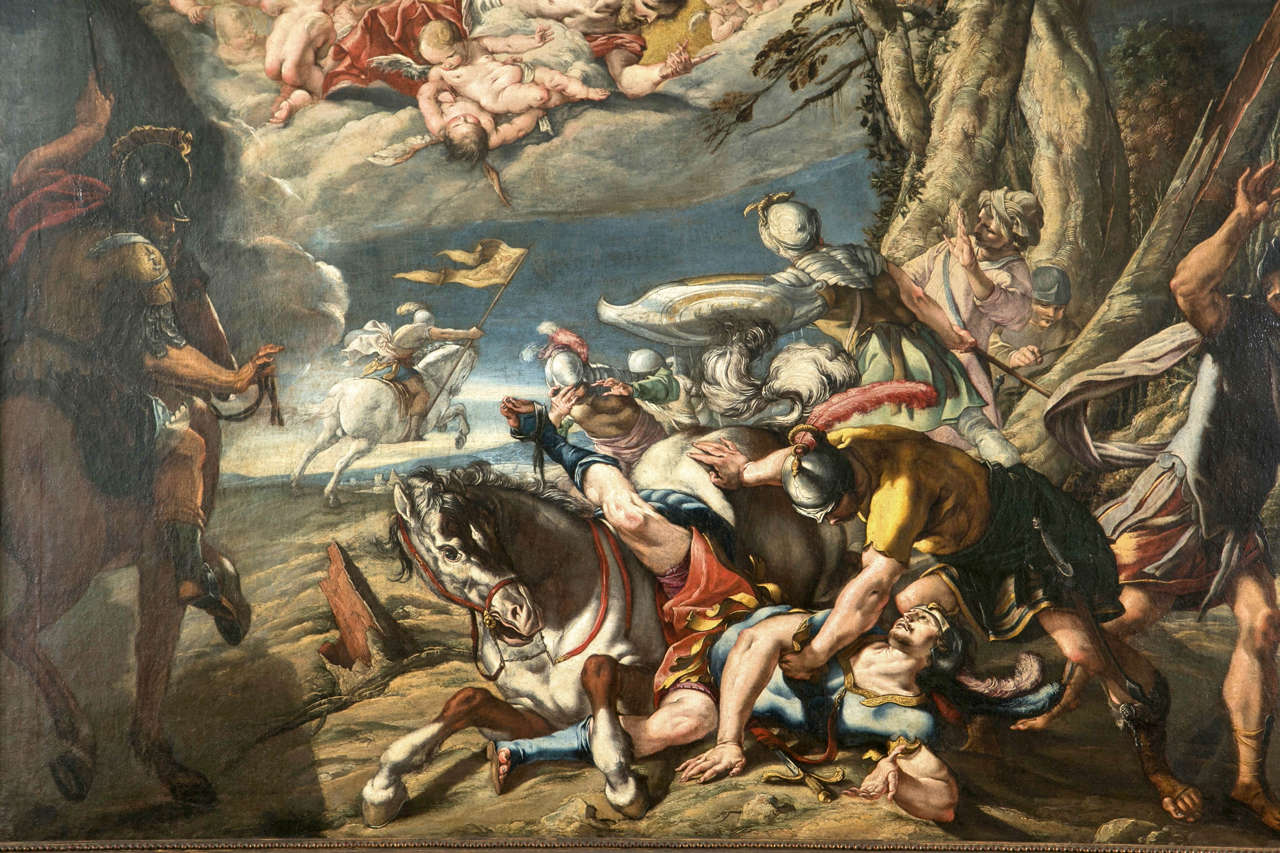 1280x853 French Baroque Painting Of Saint 17th Century - French Baroque Painting