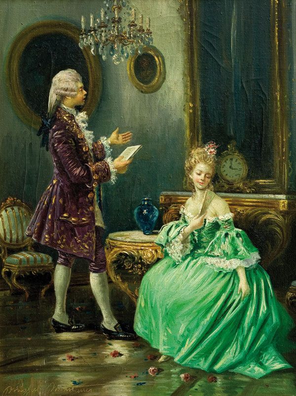 600x803 Baroque And Rococo Art History 83 Best Art Conter Fleurette Images - French Baroque Painting