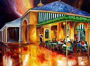 300x223 French Bistro Paintings Fine Art America - French Bistro Painting
