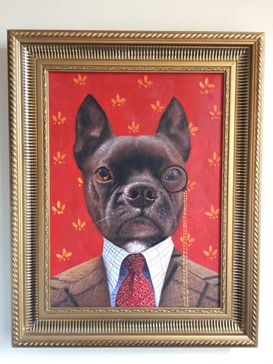 273x364 French Bulldog Painting - French Bulldog Painting