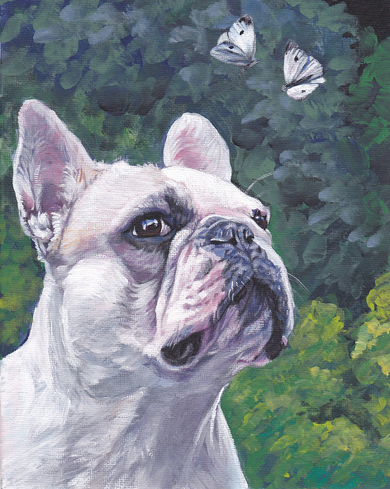 559x700 French Bulldog Painting By Lee Ann Shepard - French Bulldog Painting
