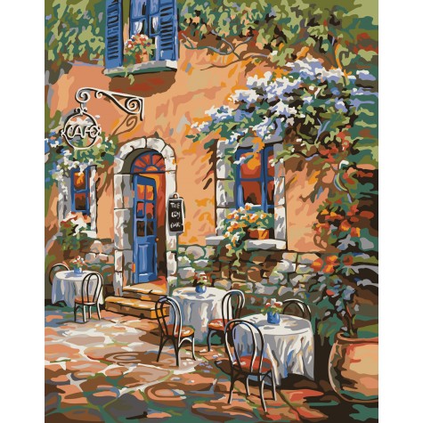 475x475 French Country Paint By Number Kit From Plaid Bucilla - French Country Painting