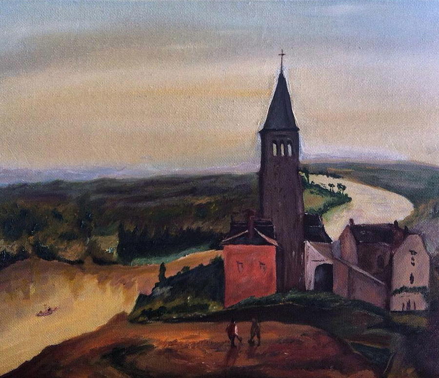900x775 French Countryside Painting By Jessica Sanders - French Countryside Painting