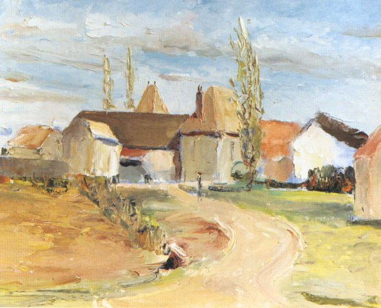 556x450 French Oil Paintings,paris Oil Painting,french Countryside Painting - French Countryside Painting