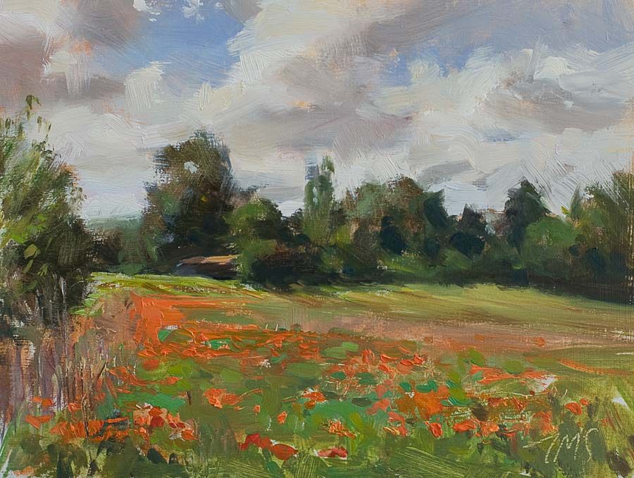 900x678 Plein Air French Countryside Paintings I Love! - French Countryside Painting