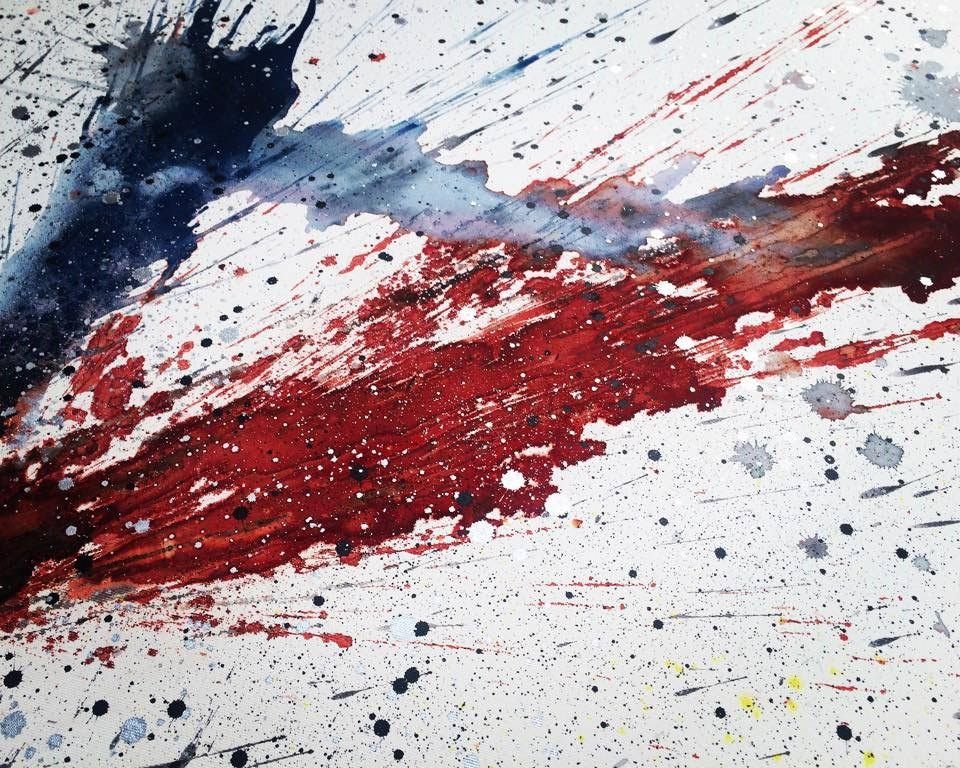 960x768 French Flag Hild) - French Flag Painting