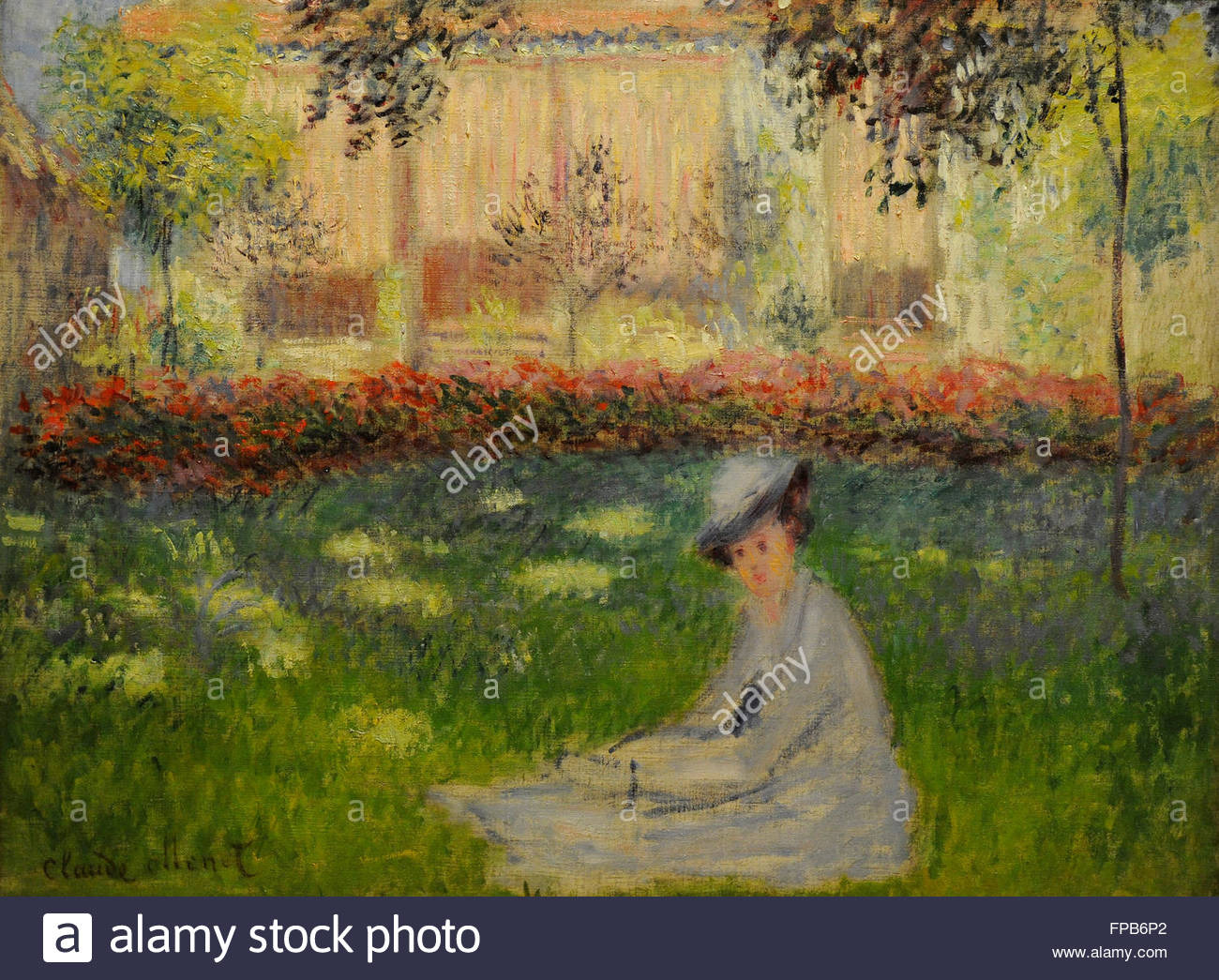 1300x1045 Claude Monet (1840 1926). French Painter. Woman In A Garden, 1876 - French Garden Painting