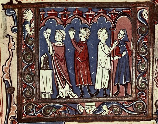 520x411 Excommunication'. Copy From Late 13th Century And Beginning 14th - French Gothic Painting