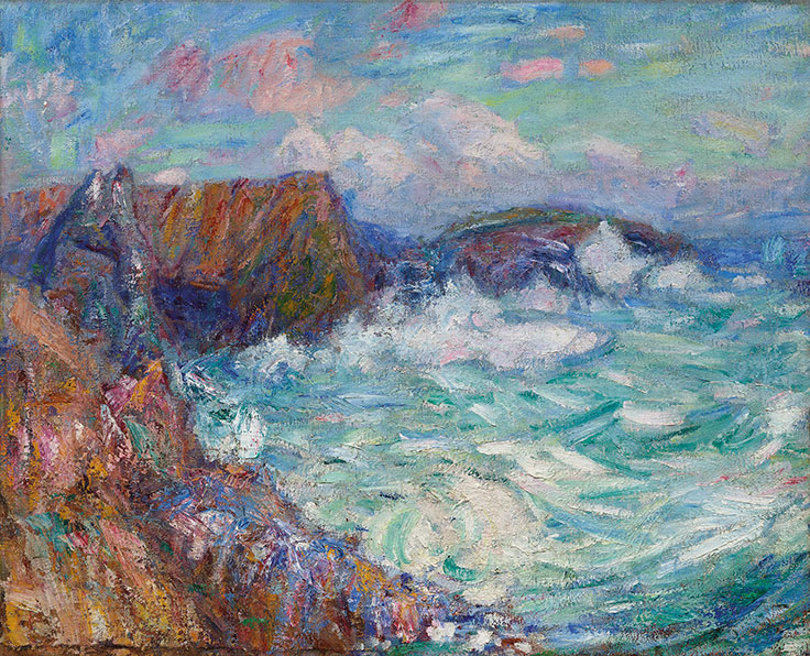 736x596 John Peter Russell Australia's Lost Impressionist Christie'S - French Impressionist Painting