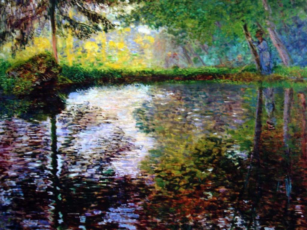 1024x768 Western Paintings French Impressionist Painting Claude Monet - French Impressionist Painting