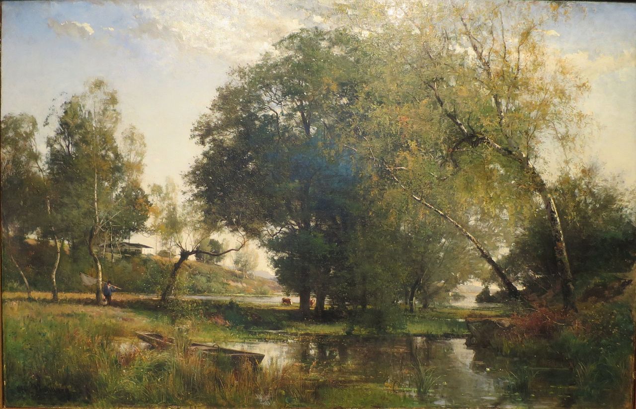 French Landscape Painting at PaintingValley.com | Explore collection of ...