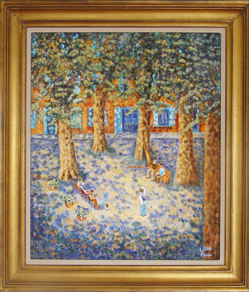 512x600 French Landscape Paintings - French Landscape Painting