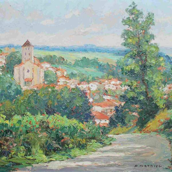 600x600 Pair Of Landscape Paintings Jeroen Markies - French Landscape Painting