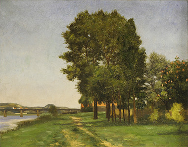 380x297 Trees In French Landscape Paintings, 1850 To 1920 Seiji Togo - French Landscape Painting