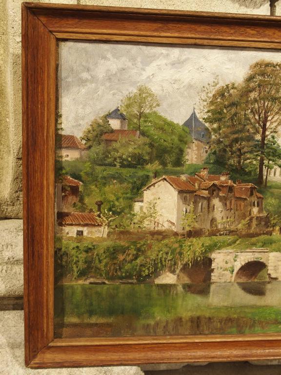 576x768 Antique French Landscape Painting, - French Landscape Painting
