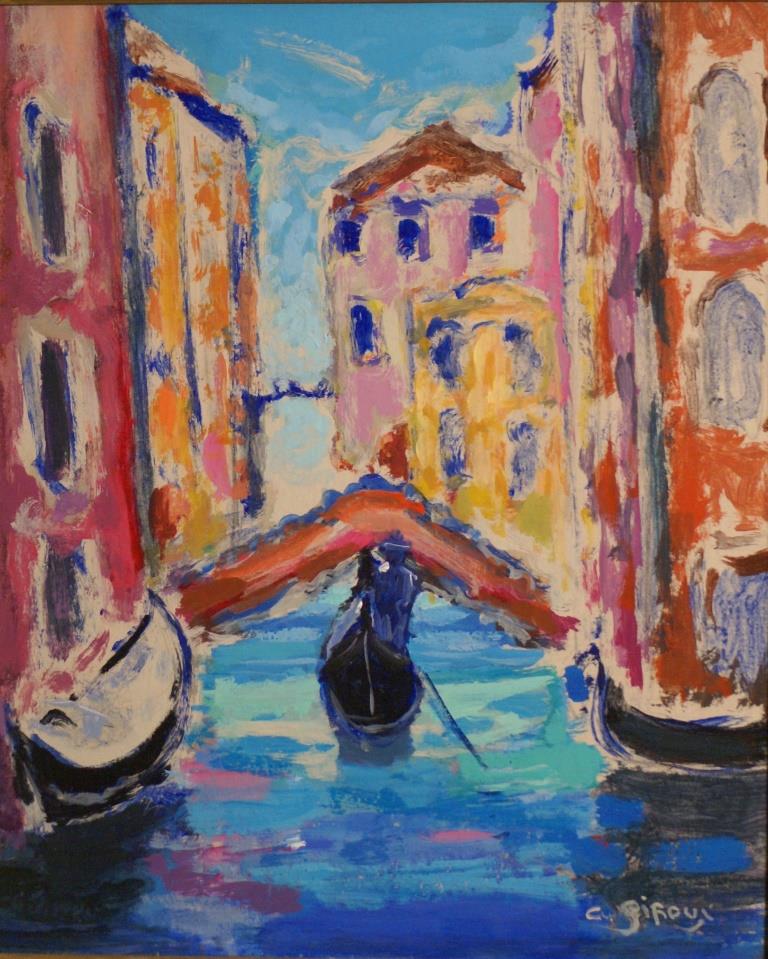 768x959 Superb Impressionistic Fauvism French Painting, By - French Painting