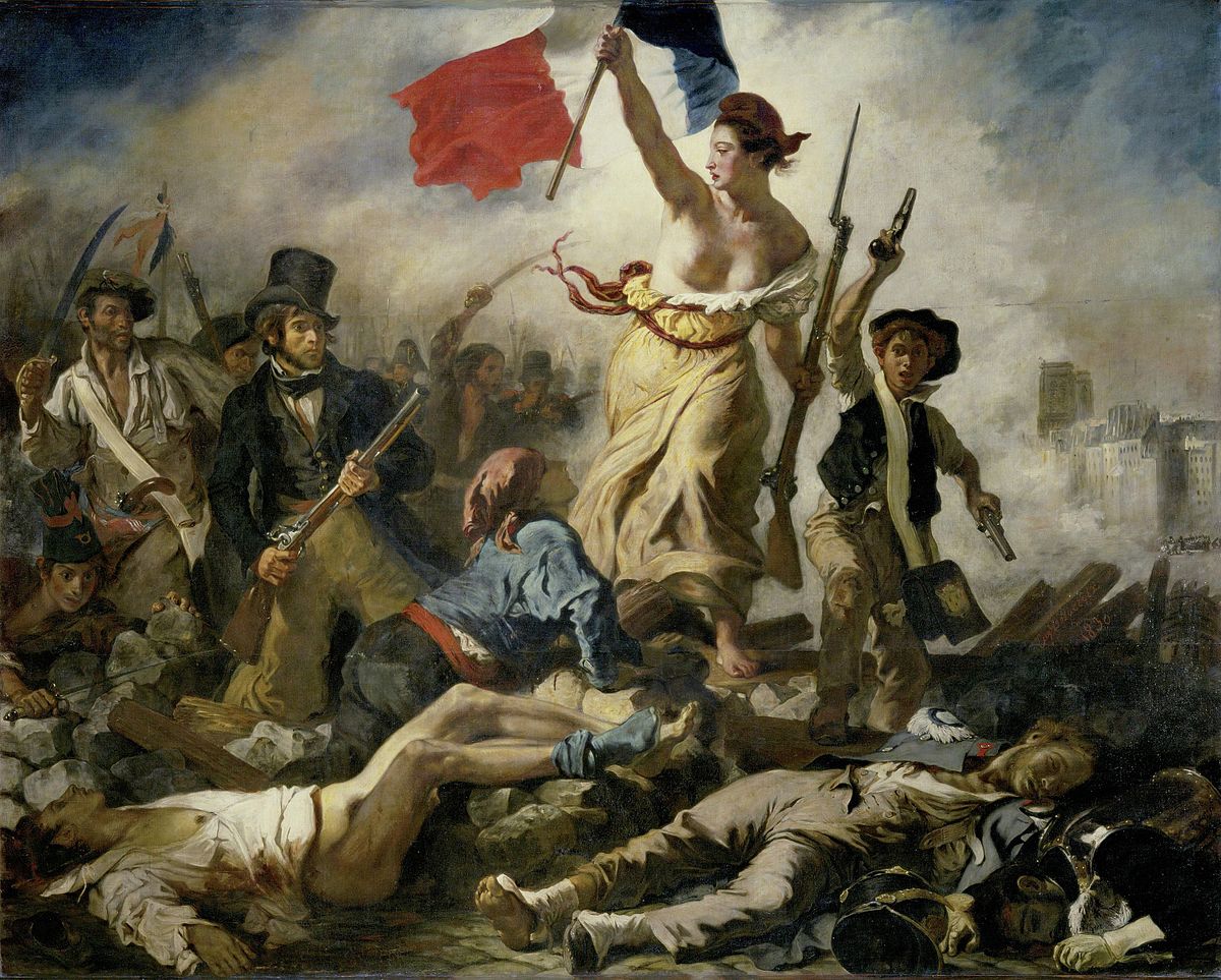 1200x963 Liberty Leading The People - French Painting Revolution